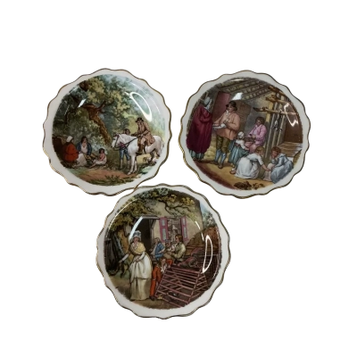 Set of 3 Royal Standard Mini Plates