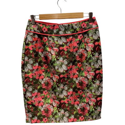  Digby & Delilah Size 8 Pink Floral Skirt