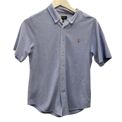 Polo Ralph Lauren Kids Size 14 Button up polo Top  Blue 