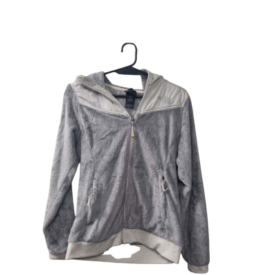 The North Face Women's Size M Hoodie Grey / Off White 
