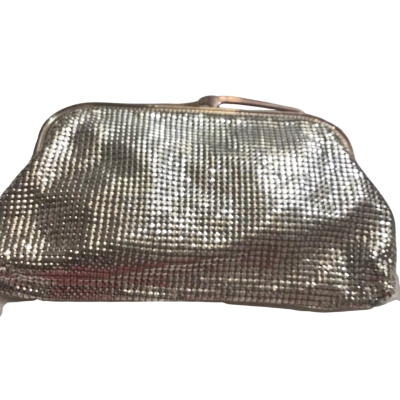 Glomesh Womens Clutch Silver 