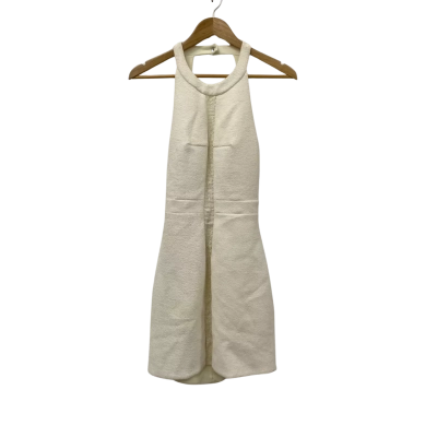 Manning Cartell Womens  Size 12 Halter Neck Dress Off White 