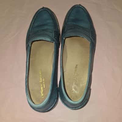  L'artgiano Sorrentino Mens  Size 40 Loafers Blue 