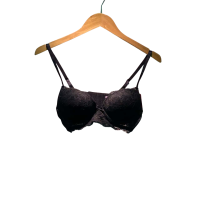 Bras N Things Womens  Size 10A Bra Black  