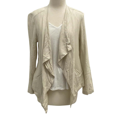 Katies Coachella Linen Blend Jacket. Size 8.  New with tags