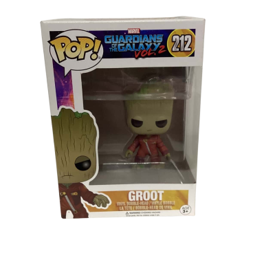 Funko POP! Vinyl Bobble-Head Marvel Guardians Of The Galaxy Vol 2 #212 Groot Ravager Suit
