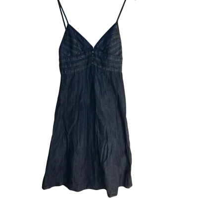 For All Mankind Womens  Size S Casual Dress Navy Blue 