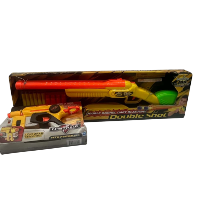 Double Shot & N-Strike Nerf Guns