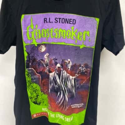 Ghostsmoker Womens  Size S T-shirts Black  