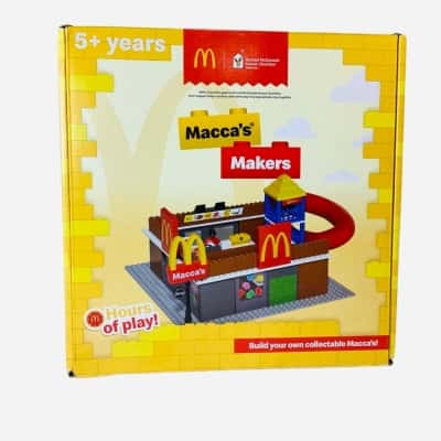Macca’s Makers 56-piece Brick Building Set 