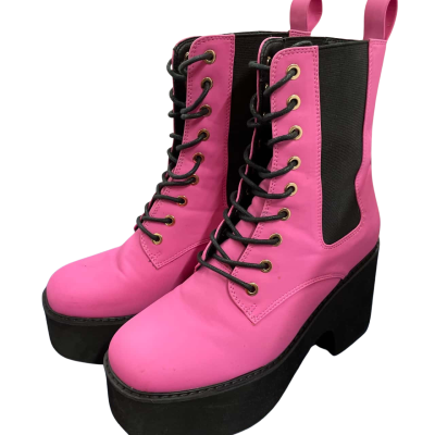 Dolls kill Ruben platform boots size 8