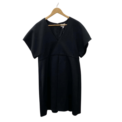 Witchery Womens  Size 14 Short Sleeve Dress  Black  