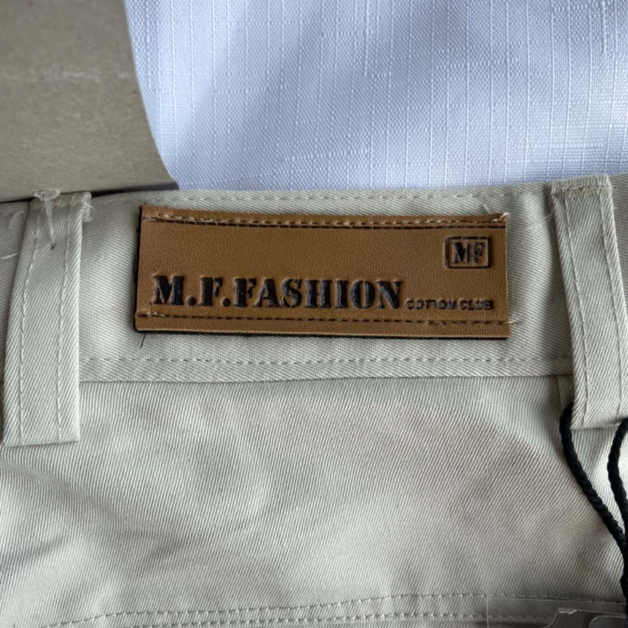 M.F.Fashion Mens Size 30 Cream Dress Pants(s)