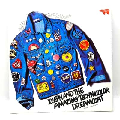 12" Vinyl Album - Andrew Lloyd Webber And Tim Rice – Joseph And The Amazing Technicolor Dreamcoat (Original London Cast) Sleeve Very Good, LP Has A Faint Scratch On One Side
