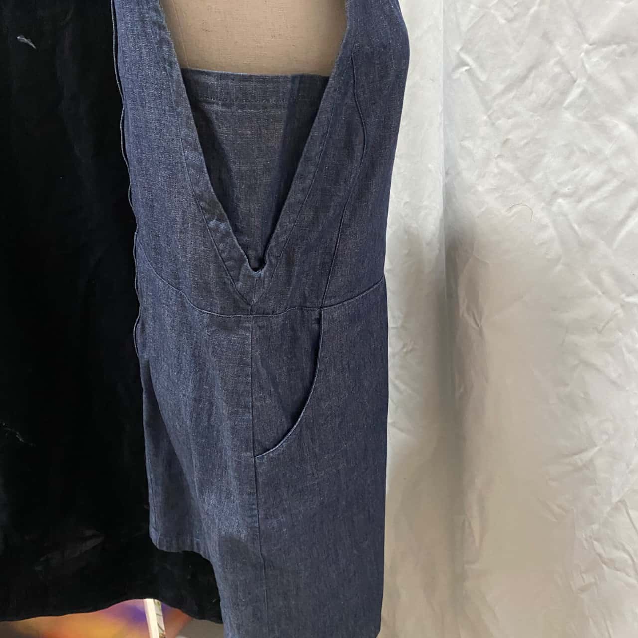 ELK Blue Denim Sleeveless Dress Size 12(s)
