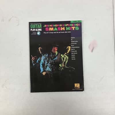 Jimi Hendrix Experience Smash Hits Guitar Play Along