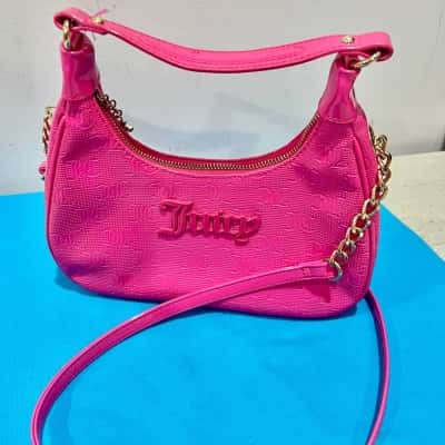Juicy Hot Pink Handbag - Gold Hardware
