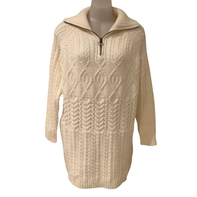 BNWT**Hammock & Vine.  Cable Knit.  Cream.  Size XL 