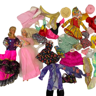 Barbie dolls and clothes (some vintage)
