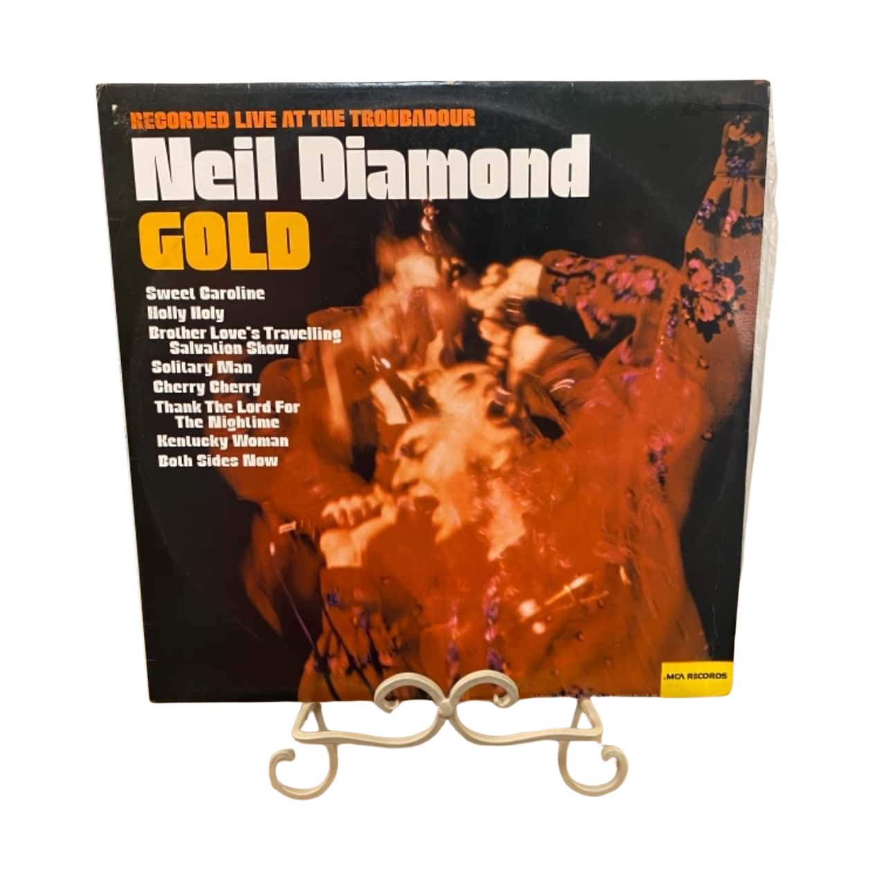 Neil Diamond - Gold recorded live at Troubador vintage vinyl record 1970