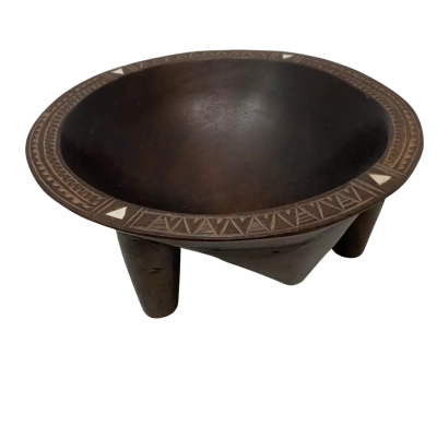 Vintage Fijian Kava Bowl