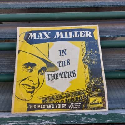 *Christmas Sale!* Max Miller 'In the theatre' His Master's Voice 33 1/3 R.P.M Record