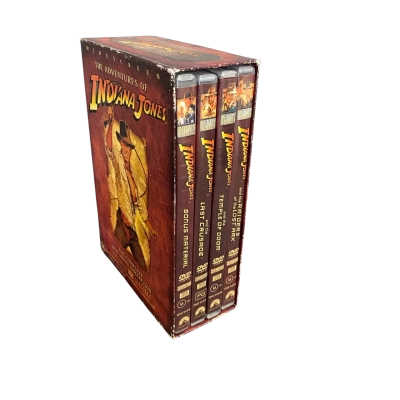 The Adventures of Indiana Jones: The Complete DVD Movie Collection Boxset