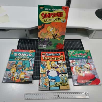 4x The Simpsons Comics 