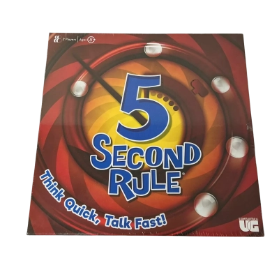 U Games 5 Second Rule Board Game (new)