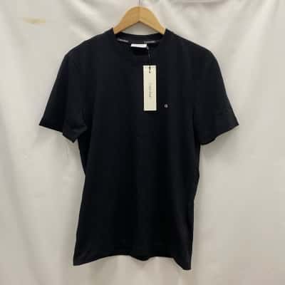 Calvin Klein Mens Tee Size S Black RRP$60
