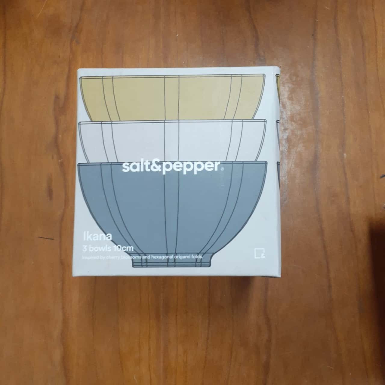 Salt & Pepper IKANA 3 Bowls (s)