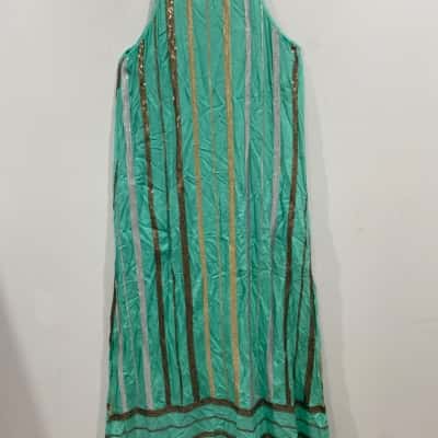 Lula soul Womens  Size S Maxi Dress Green / Teal 