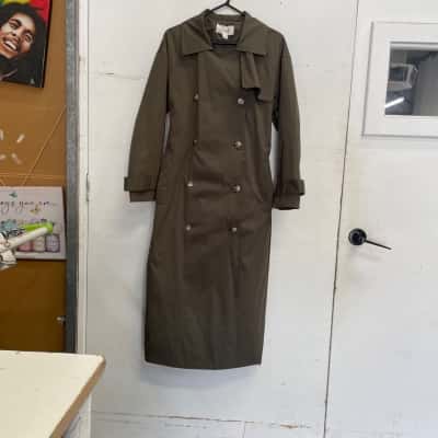 Glassons Womens  Size S Trench Coat Khaki 