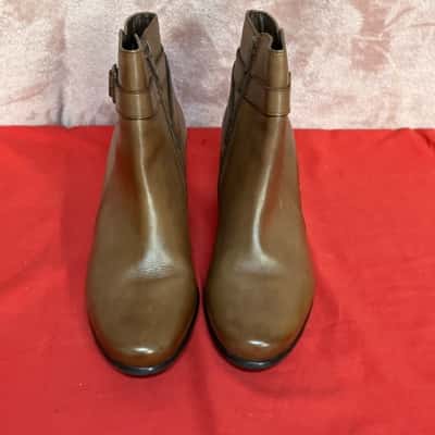 Sandler Alaska Ankle Boots Women's  Size 40 Cognac Glove