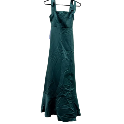 Azazie Green Maxi Dress Size 12 *New*