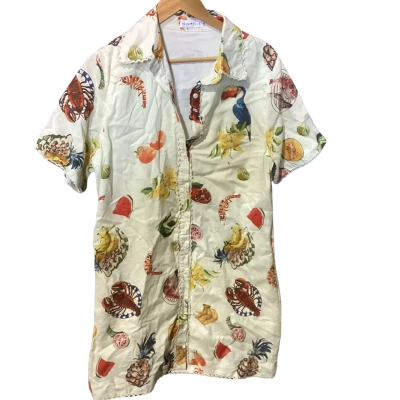  Womens  Size S Casual Dress Cream 