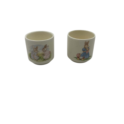 2x Bunnykins Egg Cups