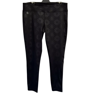 Ralph Lauren Womens Size L Black Leggings 