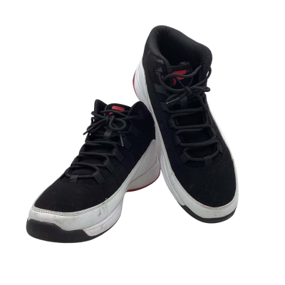 Fila Mens  Size 8 / 9 Sneakers Black  / Red / White  Barely Worn CAB