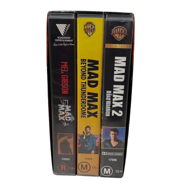 Mad Max Trilogy VHS Box Set 
