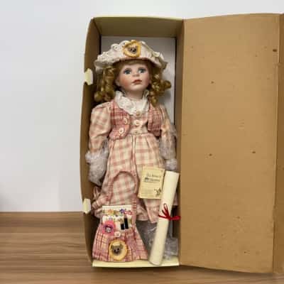 The House of Valentina Porcelain Doll - Abby