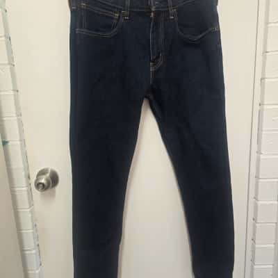 Levi's Mens  Size 34 Straight Leg Jeans Navy Blue 