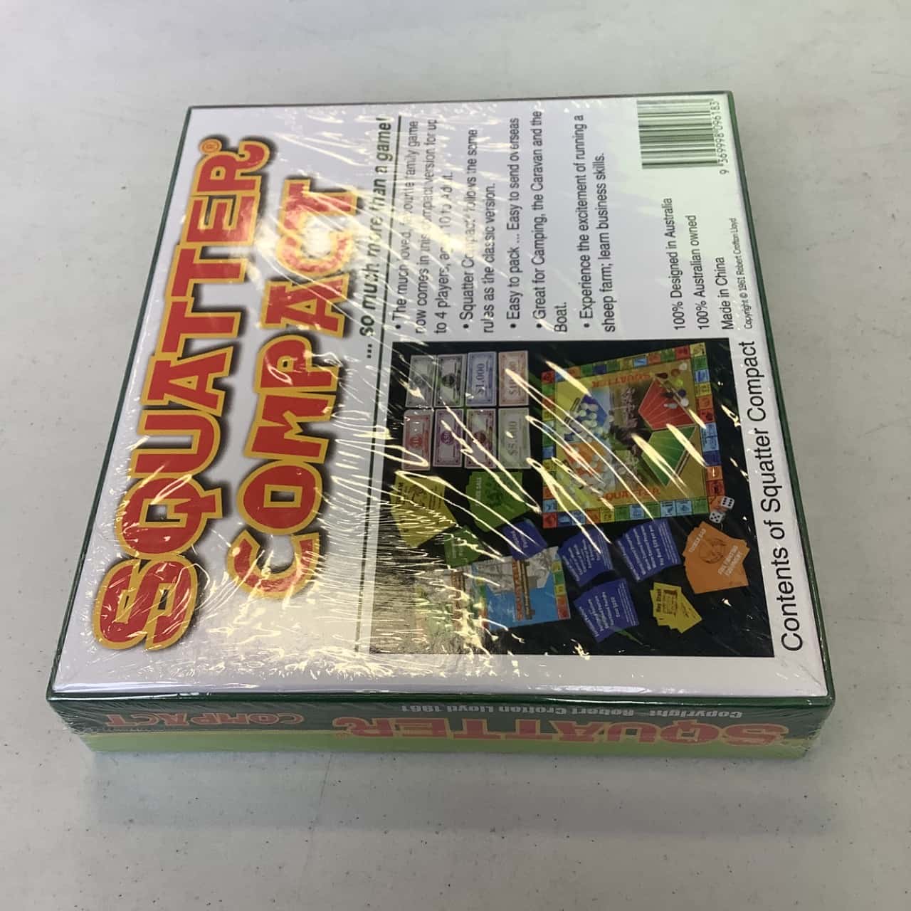 Brand New Squatter Compact Board Game