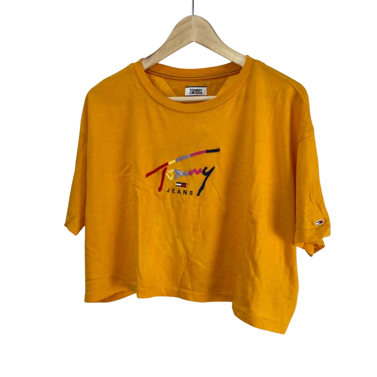 Tommy Hilfiger Orange Recycled Cotton T-Shirt main image 1