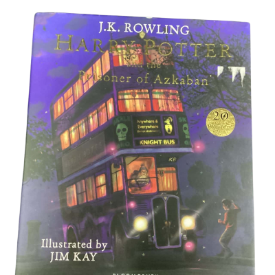 Illlustrated Harry Potter and the Prisoner of Azkaban Hard Cover Book