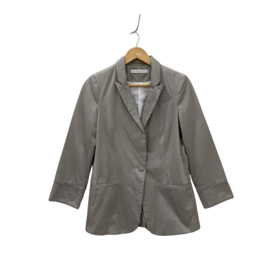  Quirky Circus Womens  Size 8 Blazer Silver 