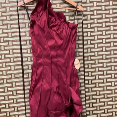NWT Azzurielle Meeka Mini Dress Women’s Size 10 Cocktail Formal Strapless Designer 