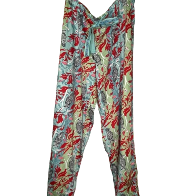 Night owl Womens  Size XL Pyjamas Animal print / Blue 