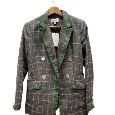 FAVR Womens Coat Size S Green / Grey / Pattern / White 