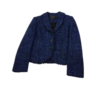 Perri Cutten Women’s Size 12 Blue & Black Jacket